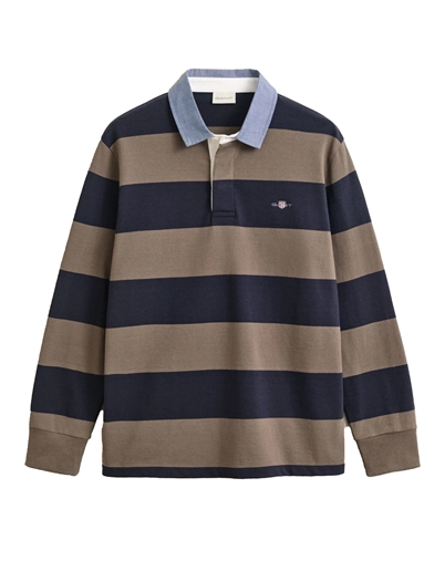 Gant - Classic Heavy Rugger Polo - Faded Taupe